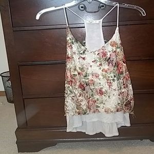 Juniors Polyester top